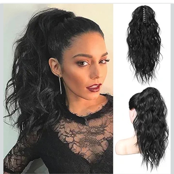 Other - Elegant Black Wavy Hair Extension